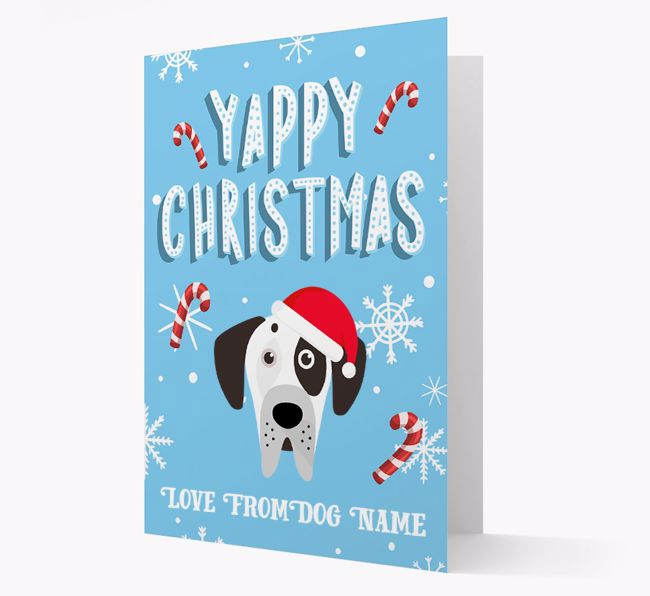 Yappy Christmas: Personalised {breedFullName} Christmas Card